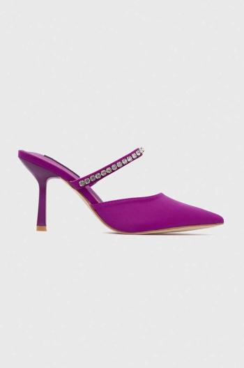 Pantofle Answear Lab fialová barva
