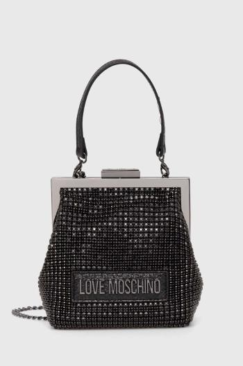 Kabelka Love Moschino černá barva, JC4043PP1LLP100A