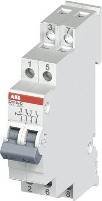 Přepínač ABB E218 16A-22, 16 A, 250 V, 2NO + 2NC, 2CCA703060R0001