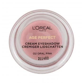 L'Oréal Paris Age Perfect Cream Eyeshadow 4 ml oční stín pro ženy 02 Opal Pink