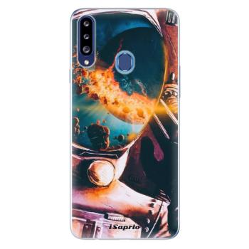 Odolné silikonové pouzdro iSaprio - Astronaut 01 - Samsung Galaxy A20s