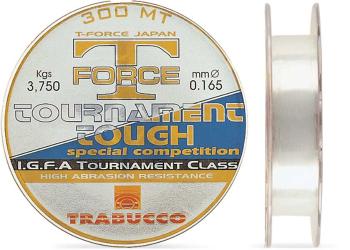 Trabucco  vlasec  t-force tournament tough 150 m crystal-průměr 0,255 mm / nosnost 8,4 kg