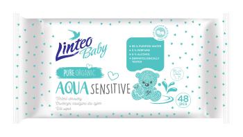 Linteo Baby Aqua vlhčené ubrousky 48 ks