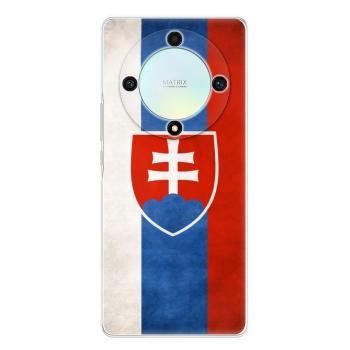 Odolné silikonové pouzdro iSaprio - Slovakia Flag - Honor Magic5 Lite 5G