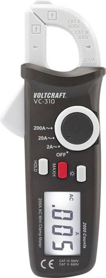 Digitální proudové kleště VOLTCRAFT VC-310, Kalibrováno dle (ISO)