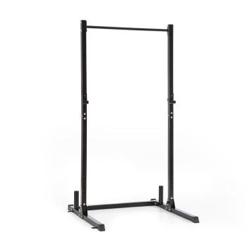 KLARFIT HR 1100 posilovací stanice, Half Rack 2 J-háky, tyč na shyby, černá barva