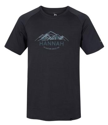 Hannah TAREGAN asphalt Velikost: L pánské tričko s krátkým rukávem