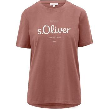 s.Oliver RL T-SHIRT Dámské tričko, hnědá, velikost