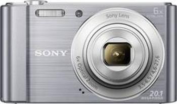 Digitální fotoaparát Sony Cyber-Shot DSC-W810S, 20.1 Megapixel, Zoom (optický): 6 x, stříbrná