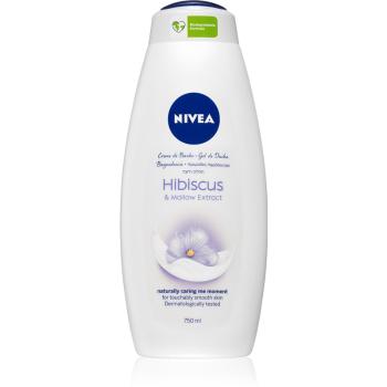 Nivea Hibiscus & Mallow Extract krémový sprchový gel maxi 750 ml