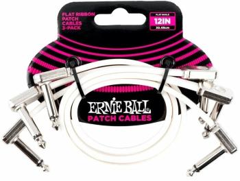 Ernie Ball P06386 30 cm Lomený - Lomený Patch kabel