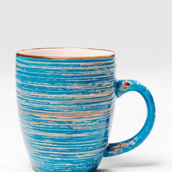 KARE DESIGN Hrnek Swirl Blue