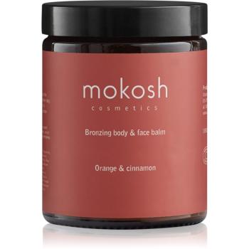 Mokosh Orange & Cinnamon samoopalovací balzám na tělo a obličej 180 ml