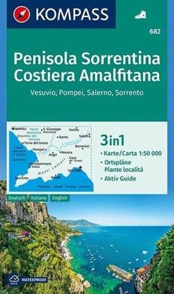 Penisola Sorrentina, Costiera, Amalfitana 682 NKOM 1:50T