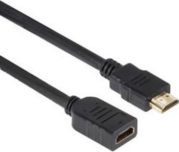 HDMI prodlužovací kabel club3D [1x HDMI zástrčka - 1x HDMI zásuvka] černá 5.00 m