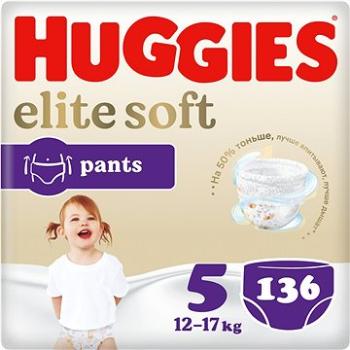 HUGGIES Elite Soft Pants vel. 5 (136 ks) (BABY19340s4)