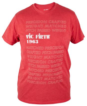 Vic Firth 1963 Red Graphic Tee S