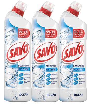 Savo WC Oceán 3 x 700 ml