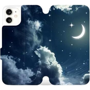 Flipové pouzdro na mobil Apple iPhone 11 - V145P Noční obloha s měsícem (5903226975952)
