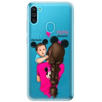 iSaprio Mama Mouse Brunette and Boy pro Samsung Galaxy M11 (mmbruboy-TPU3-M11)