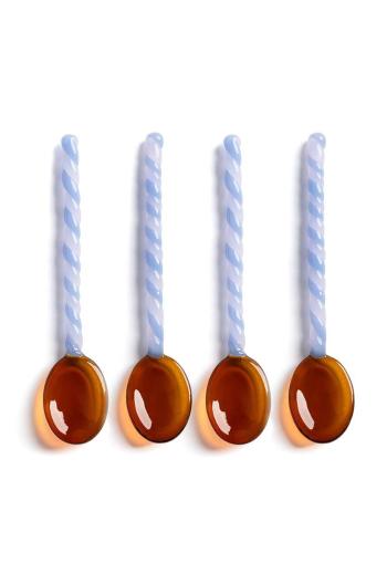 Sada lžiček &k amsterdam Spoon Duet Amber 4-pack