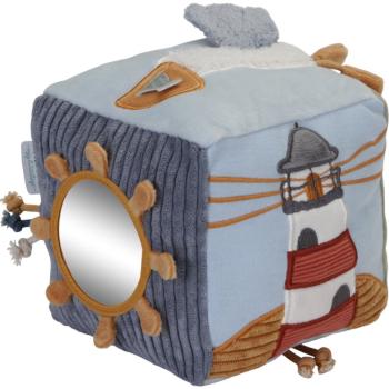 Little Dutch Soft Activity Cube Sailors Bay měkké senzorické hrací kostky 1 ks