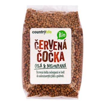 Čočka červená celá neloupaná 500 g BIO COUNTRY LIFE