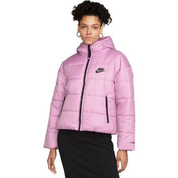 Nike NSW SYN TF RPL HD JKT Dámská bunda, růžová, velikost XS