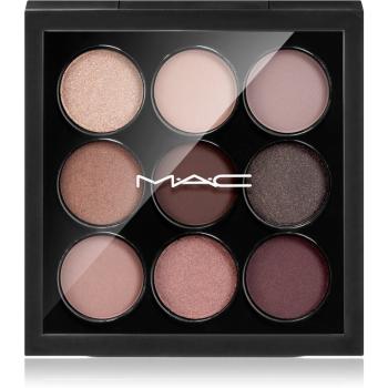 MAC Cosmetics Eye Shadow x9 paleta očních stínů odstín Burgundy Times Nine 5,85 g