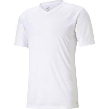 Puma TEAMFLASH JERSEY Pánské sportovní triko, bílá, velikost XXL