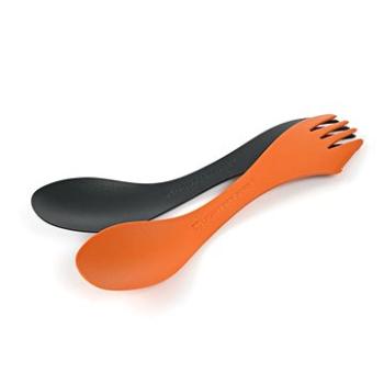 Light My Fire Spork medium BIO 2-pack rustyorange/slatyblack (7331423012718)