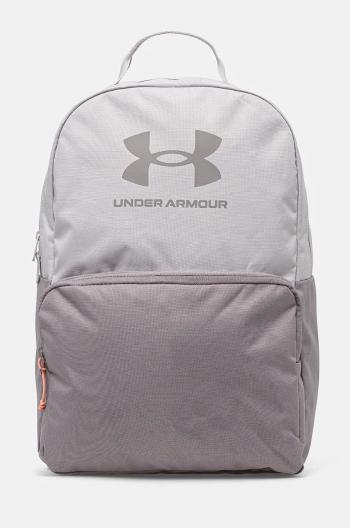 Batoh Under Armour šedá barva, velký, s potiskem