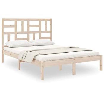 Rám postele masivní dřevo 120 × 200 cm, 3105945 (3105945)