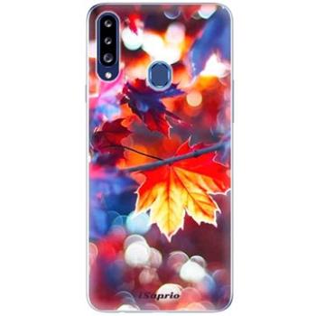 iSaprio Autumn Leaves pro Samsung Galaxy A20s (leaves02-TPU3_A20s)