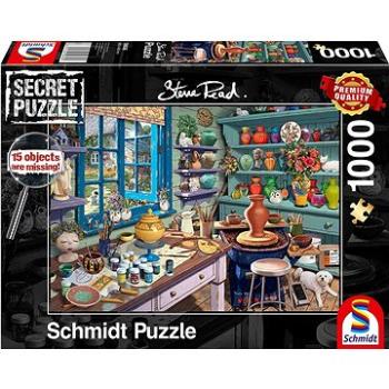 Schmidt Secret puzzle Hrnčířská dílna 1000 dílků (4001504596569)