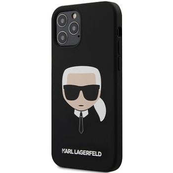 Karl Lagerfeld Head pro Apple iPhone 12/12 Pro Black (3700740482728)