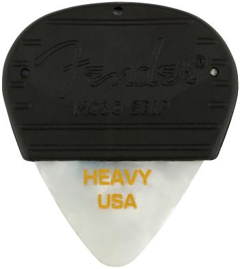 Fender Mojo Grip Picks White Moto Heavy