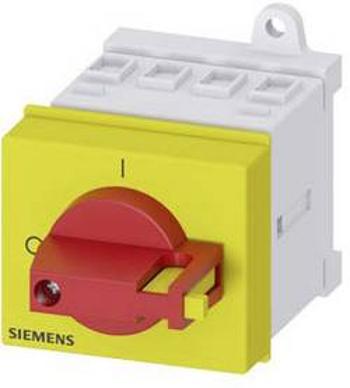 Odpínač Siemens 3LD20301TL13, 16 A, 690 V/AC červená, žlutá 4pólový 6 mm²