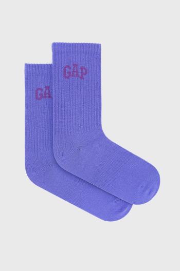 Ponožky GAP pánské, fialová barva