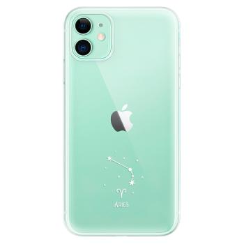 Odolné silikonové pouzdro iSaprio - čiré - Beran - iPhone 11