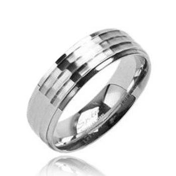 Spikes USA Ocelový prsten, vel. 52 - velikost 52 - OPR1388-52