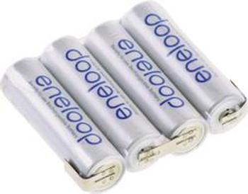 Akupack Ni-MH 4 AA pájecí špička ve tvaru Z Panasonic eneloop Reihe F1x4 126822, 1900 mAh, 4.8 V, pájecí kontakty