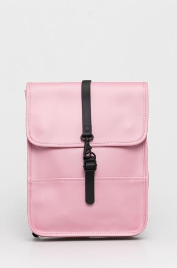 Batoh Rains 13660 Backpack Micro růžová barva, velký, hladký