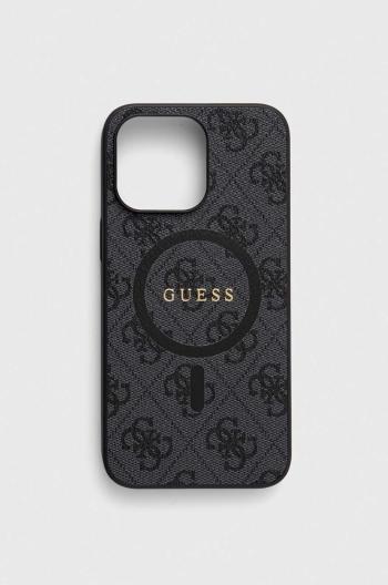 Obal na telefon Guess iPhone 15 Pro Max 6,7" černá barva