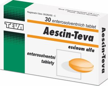 Aescin Teva 20 mg 30 tablet