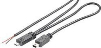 Mikro&Mini USB kabel BKL Electronic 10080102, zástrčka rovná, 1,5 m