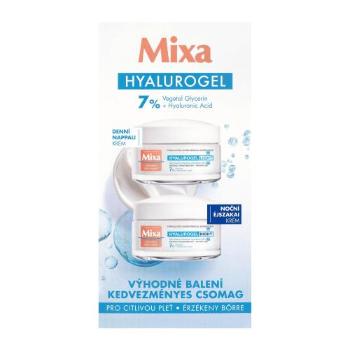 Mixa Hyalurogel dárková kazeta denní pleťový krém Hyalurogel Light 50 ml + noční pleťový krém Hyalurogel Night 50 ml na suchou pleť; na normální pleť