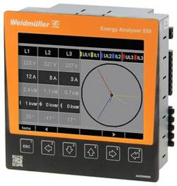 Digitální panelový měřič Weidmüller ENERGY ANALYSER 550 2425500000