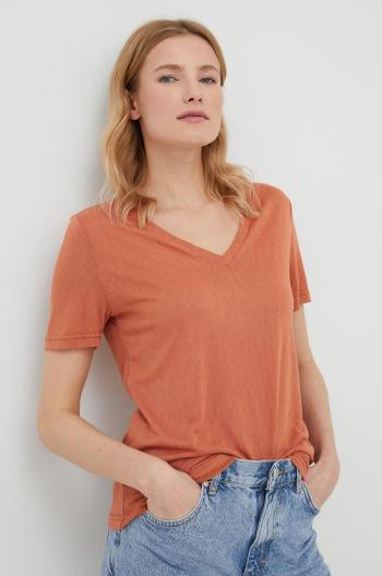 Tričko JDY oranžová barva