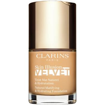 Clarins Skin Illusion Velvet tekutý make-up s matným finišem s vyživujícím účinkem odstín 105.5W 30 ml